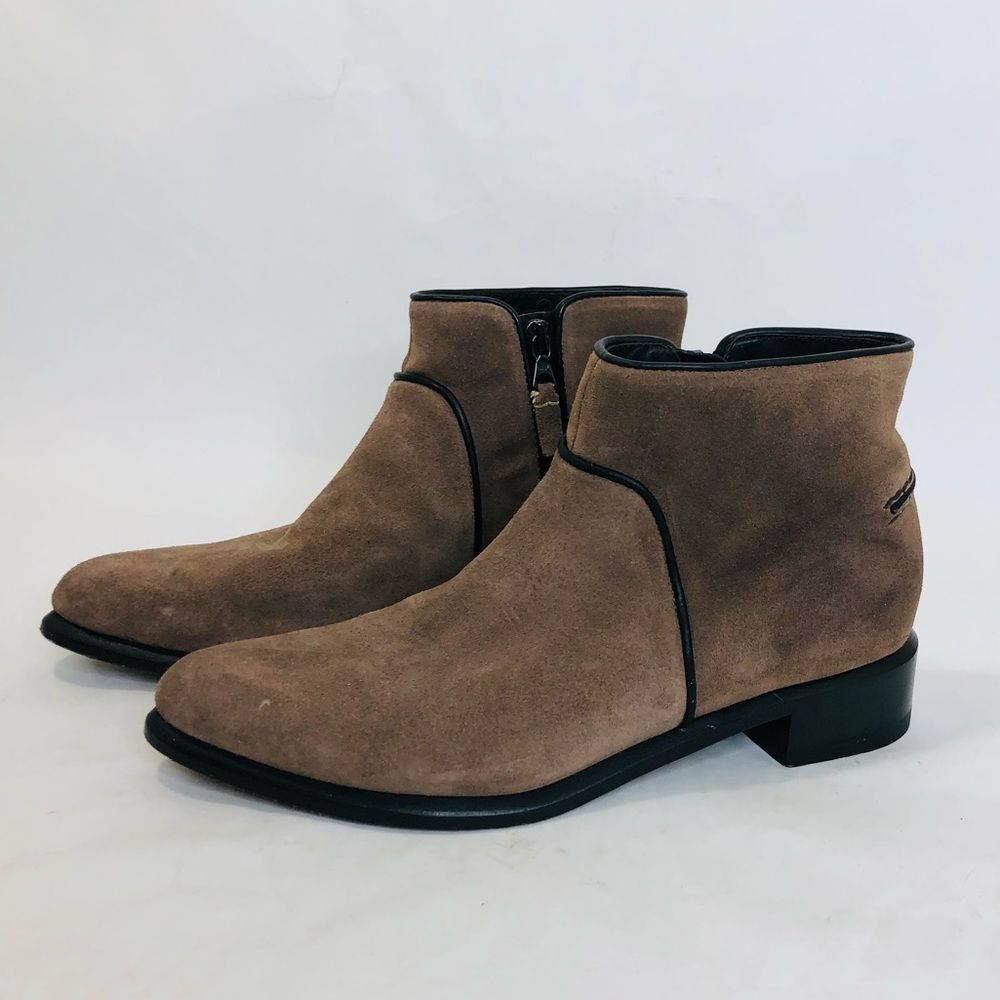 Rag & Bone Suede Ankle Boot Taupe size 8 - Picture 4 of 16